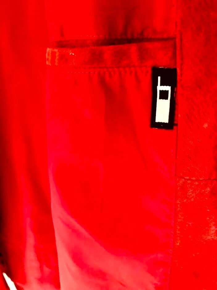 Relativity Women's Suede Button-Up Jacket - Red Size 1X - Image 4 of 4