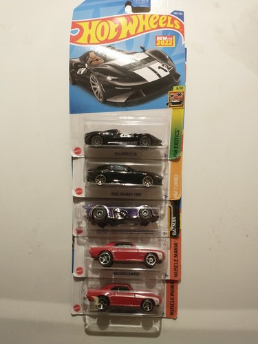Lote de 5 McLaren Jaguar Batimóvil 2 Copo Camaro Hot Wheels - Imagen 8 de 8