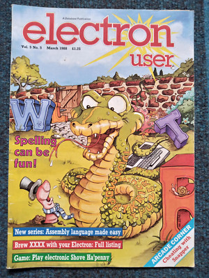 Electron User Magazine - Volume 5 Number 5 March 1988