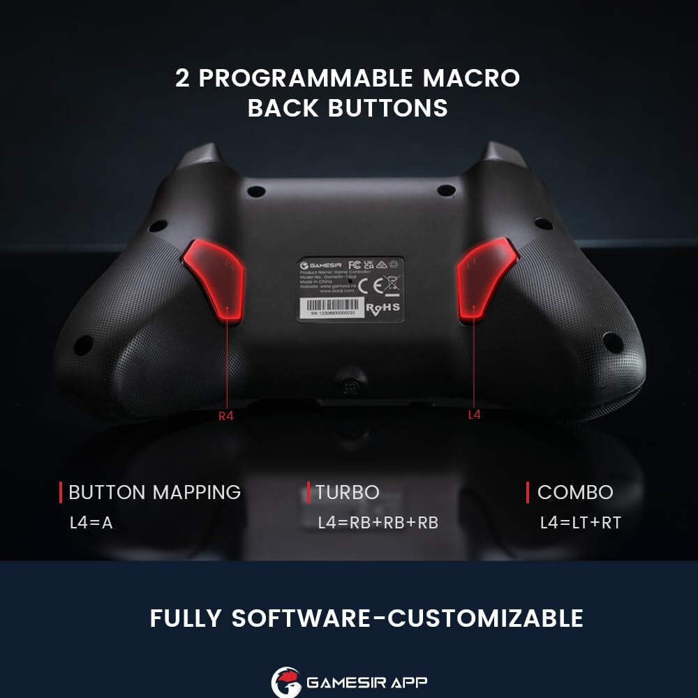 Gamesir T4 Cyclone Pro Wireless Pro Controller for Switch/Lite