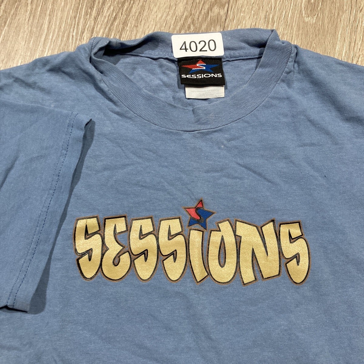 【レア】US古着　90s 00s SESSIONS スノボージャケット　S 90's Sessions Sweatshirt 古着 us古着 セッションズ