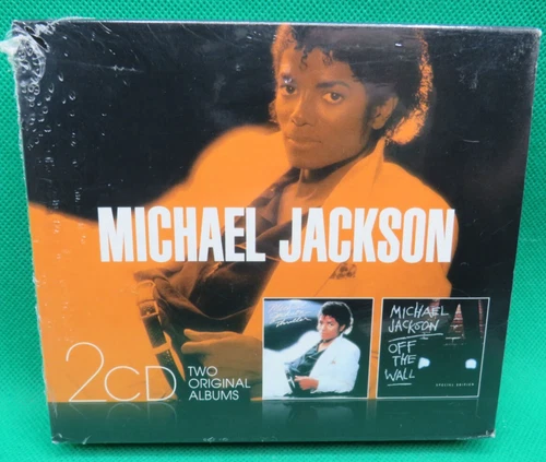 Sealed Michael Jackson 2 Cd Box Set Two Original Albums Thriller & Off The Wall