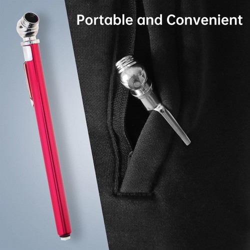 10-120PSI Tire Valve Gauge Heavy Duty Body Pencil Tire Pressure Gauge - Picture 7 of 7