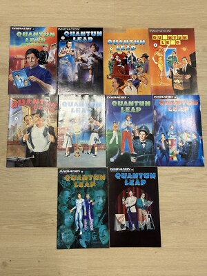 Quantum Leap TV Series 1 - 10 Book Lot Innovation Comics VF/NM VERY RARE  