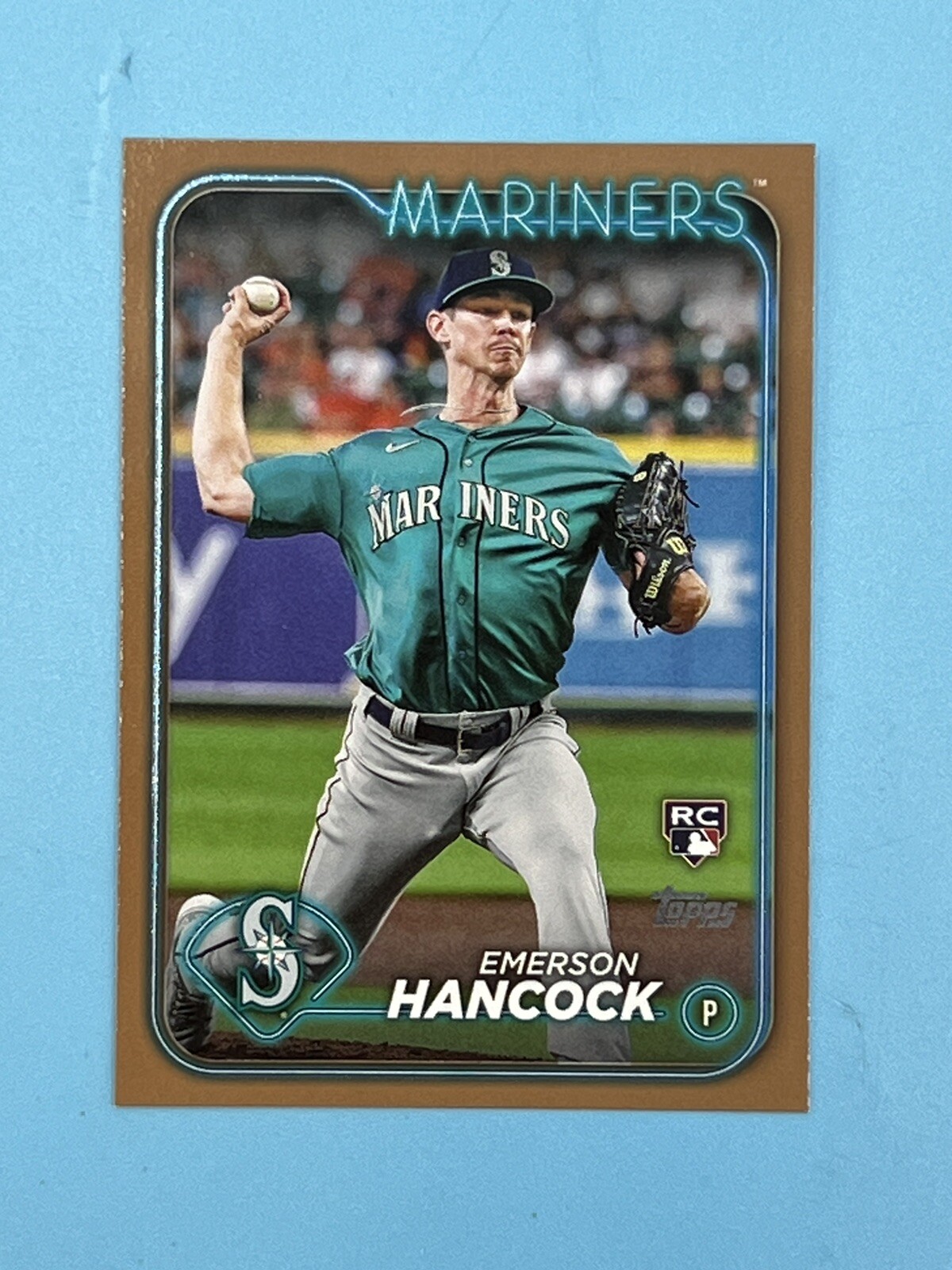 2024 Topps Series 1 Gold Parallel Rookie EMERSON HANCOCK Mariners!! #39 /2024