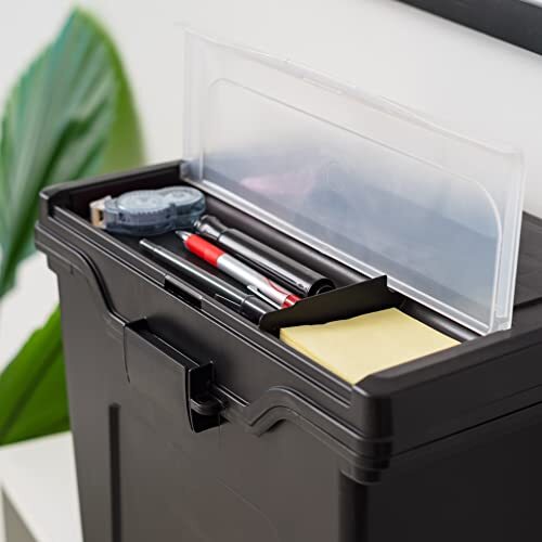 File Organizer Box IRIS USA File Box File Organizer Plastic File