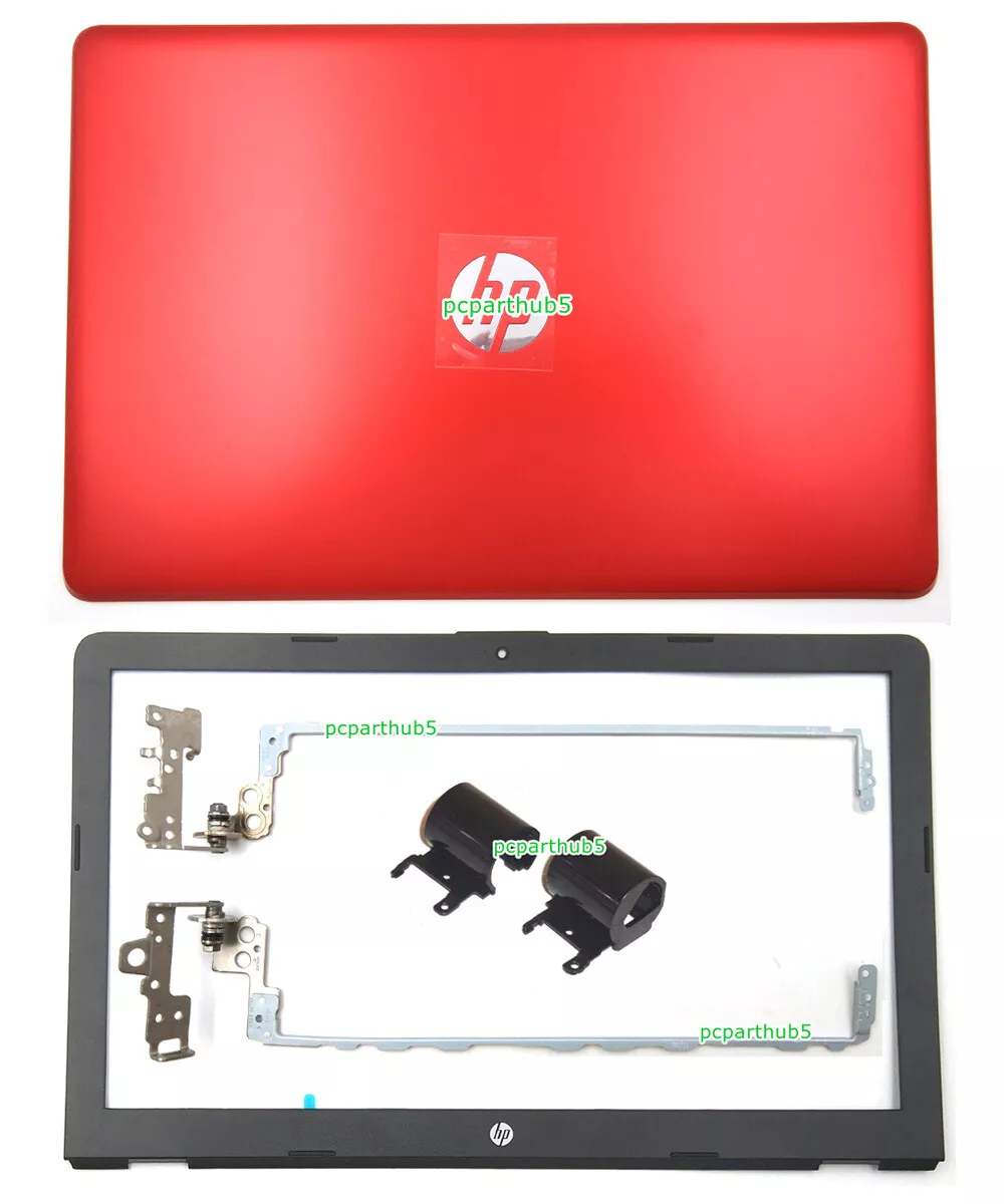 New HP 15 BS234WM 15 BS244WM 15 BS144WM Red Top Case Bezel Hinges