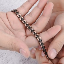 22CM Healing Pure Copper Bracelet Strong Magnets Therapy Pain Relief Arthritis