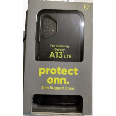 Phone Case Samsung Galaxy Protect Onn Slim Rugged A13 LTE Black 10 ft Drop