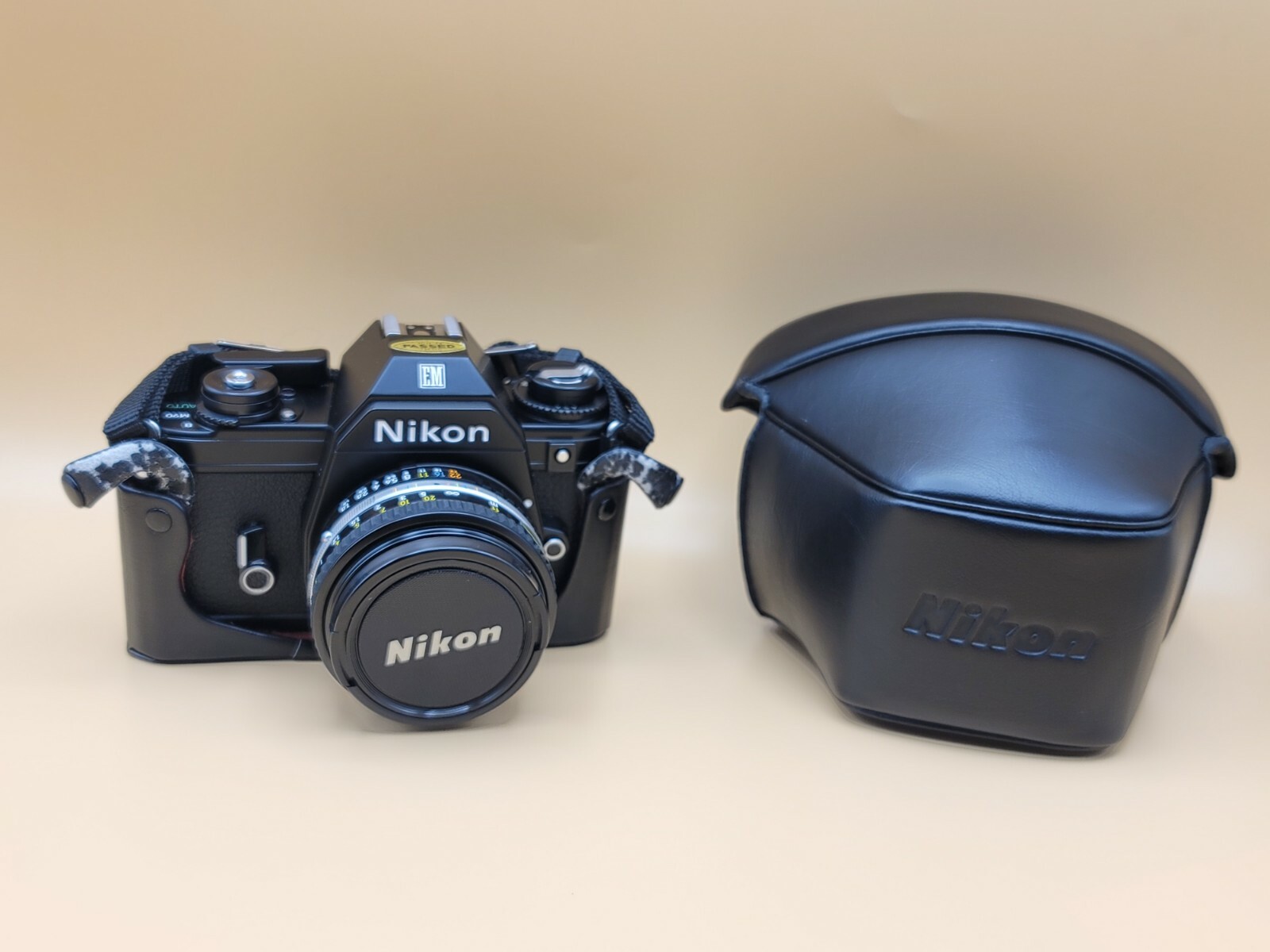 Nikon EM 35mm SLR Film Camera Series E Lens 11.8/50mm☆EXCELLENT