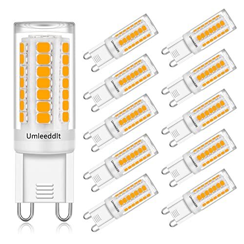 G9 LED Bulb 4W (40W Halogen Equivalent) 400 LM G9 Bi-pin Base LED Light Bulbs...