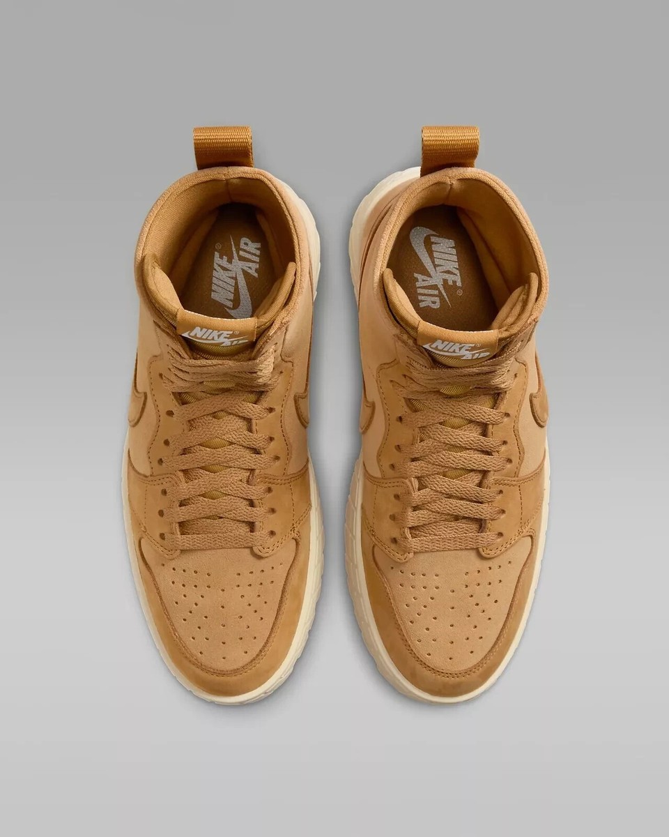 [NIKE]★Women's Air Jordan 1 Brooklyn★Wheat/Muslin FJ5737-700 Nike Women's Air Jordan 1 Brooklyn Wheat Muslin