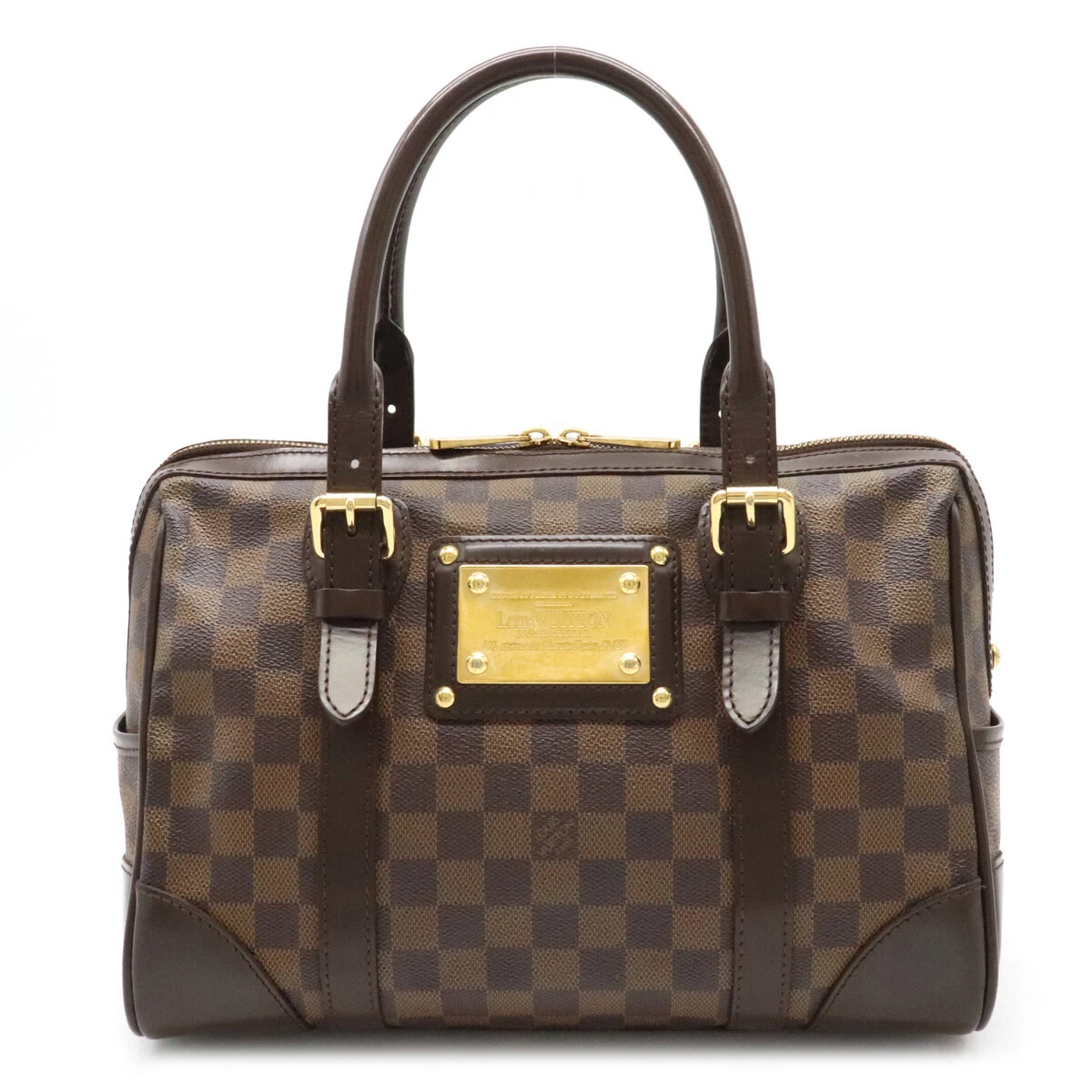 LOUIS VUITTON Damier Berkley Handbag Minoboston Bag N52000 From