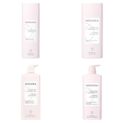Kerasilk Smoothing Shampoo und Conditioner - 250ml - 750ml