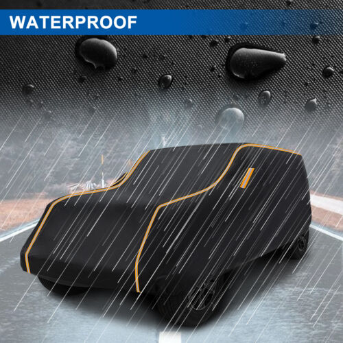 Thickened Car Cover CUSTOM FIT 4 Door Jeep Wrangler JK JL Rain Snow Waterproof - Foto 10 di 13