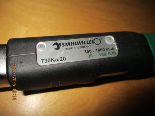Manoscopio Stahlwille 730Na/20 Quick llave dinamométrica llave momentánea 14x18 mm - Imagen 5 de 6