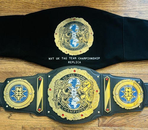 OFFICIAL WWE NXT UK UNITED KINGDOM TAG TEAM CHAMPIONSHIP REPLICA WRESTLING BELT