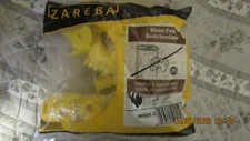 Zareba Wood Post Knob Insulators with Nails. Bag of 25 Insulators! Model IWKNY-Z