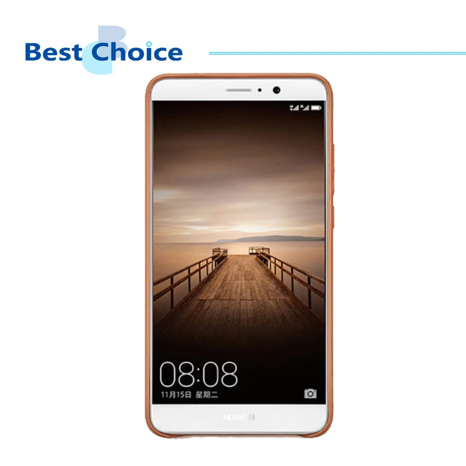 Funda de Cuero Original Huawei Oficial Mate 9 Leica - Marrón Foto 3 de 4