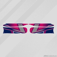 KOSMIC 2015 STYLE M4 SIDE POD STICKER KIT - KARTING - JakeDesigns