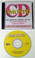 AMOS PD CD FÜR COMMODORE CDTV, CD32, CD1200 & AMIGA CD - OFFIZIELLE AMOS PD BIBLIOTHEK