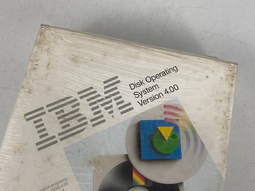 Vintage IBM DOS Version 4.00 Disk Operating System 3.5" Floppy New Sealed 1988 - Picture 3 of 6