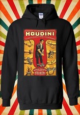 Houdini Magician Magic Genial Divertido Hombres Mujeres Unisex Top Sudadera con Capucha Sudadera 3164