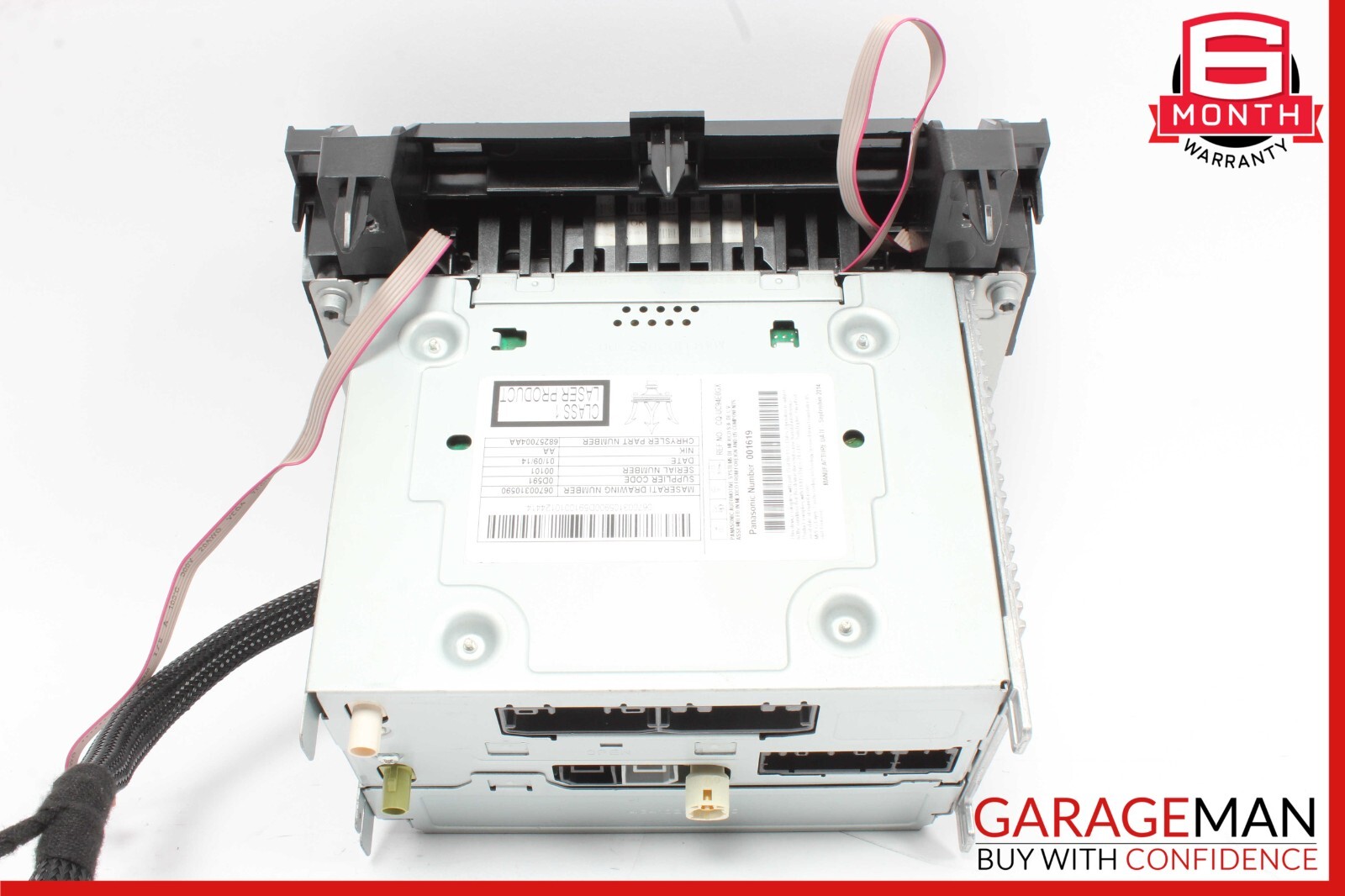 14-17 Maserati Ghibli Radio Stereo Audio Receiver CD Player Headunit Module Assy