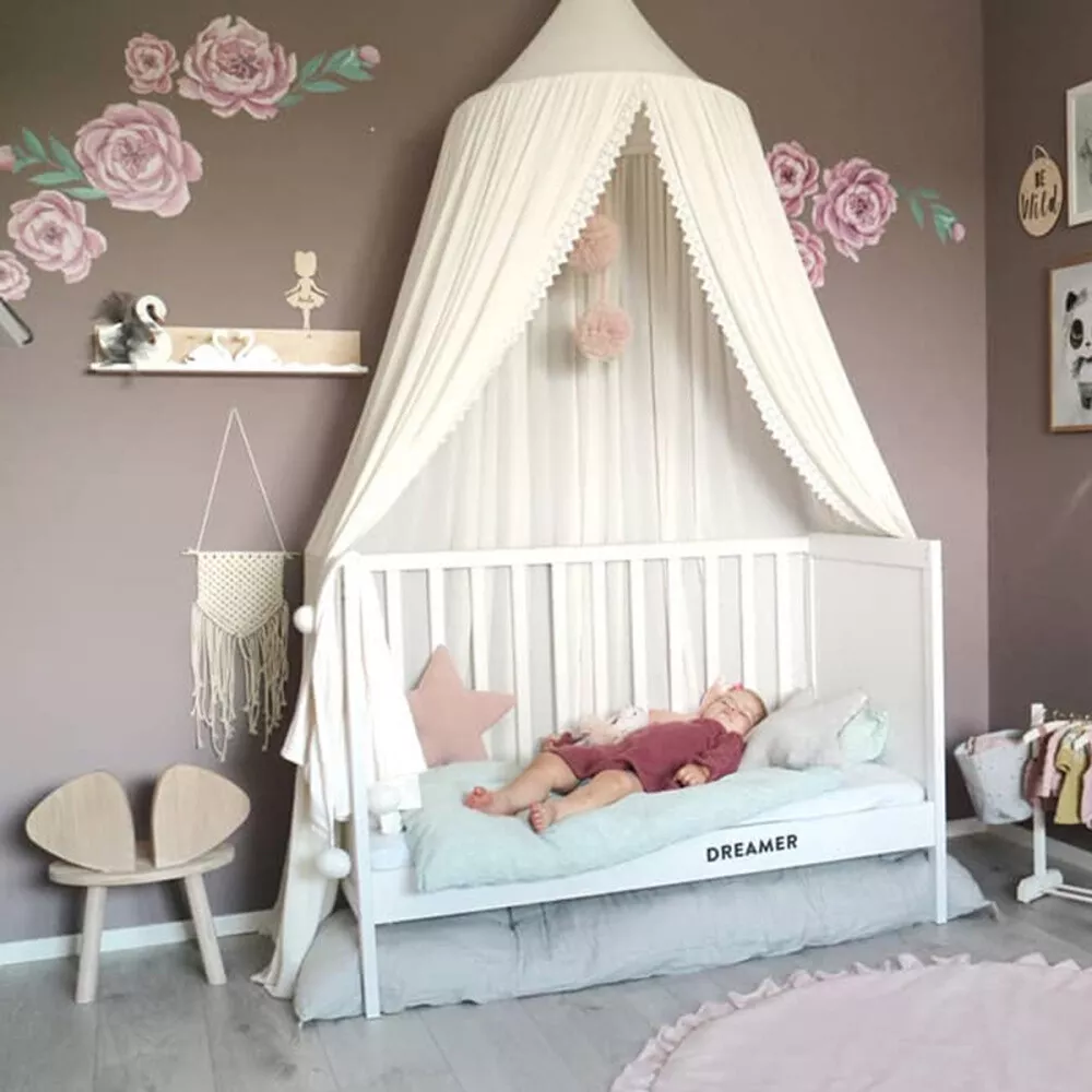 Mosquito net for toddler bed deals