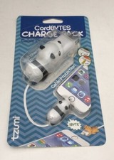 NEW Tzumi 6267 CordBYTES Charger with Cable Protection Pack Panda charging cable