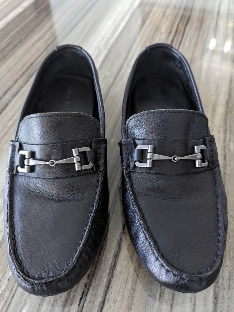 COLE HAAN Somerset Link horse bit Driver Loafer Shoes Size 7  display picture 2
