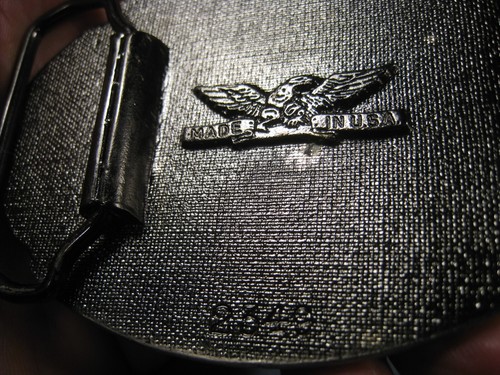 VINTAGE BELT BUCKLE 1986 NASA CHALLENGER SHUTTLE COMMEMORATIVE #2349 ENAMEL USA - Picture 9 of 11