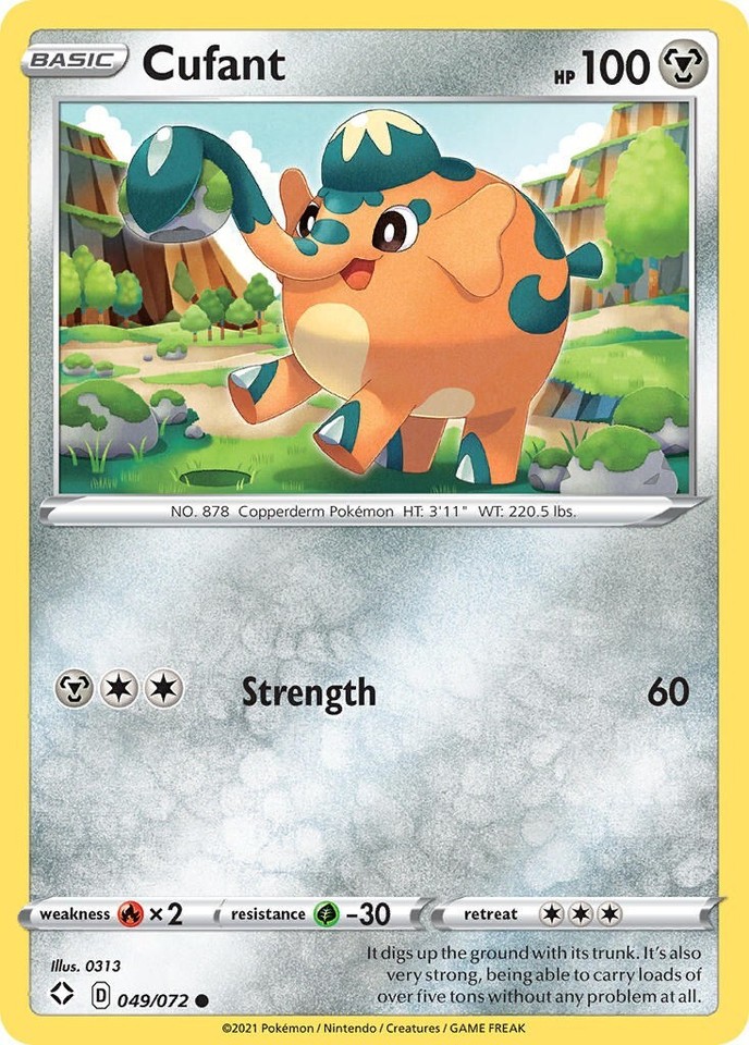 Cufant 049/072 Shining Fates - 1 of 1