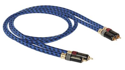 Goldkabel Highline Cinch Stereo MK3 1m High End Cinchkabel Goldkabel