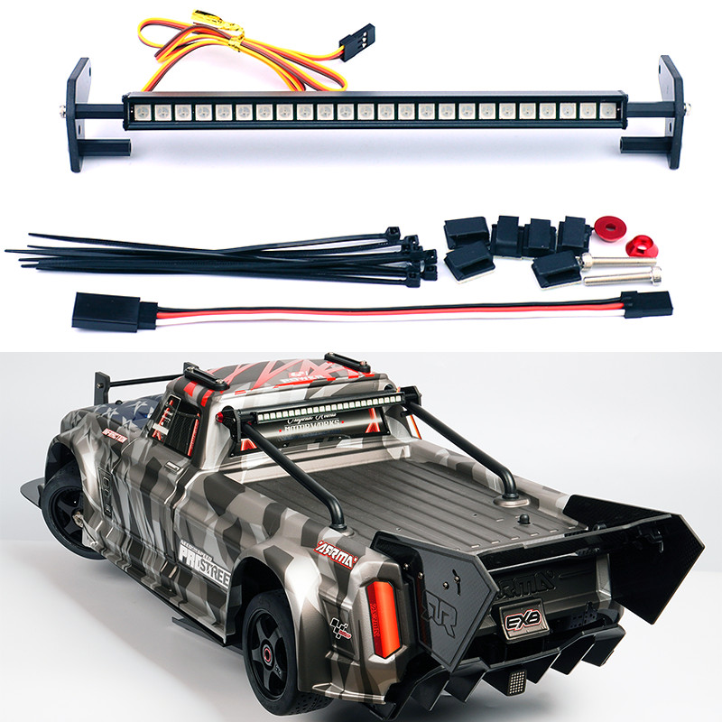 LED Colorful Taillights with Light Control for 1/7 ARRMA INFRACTION Car