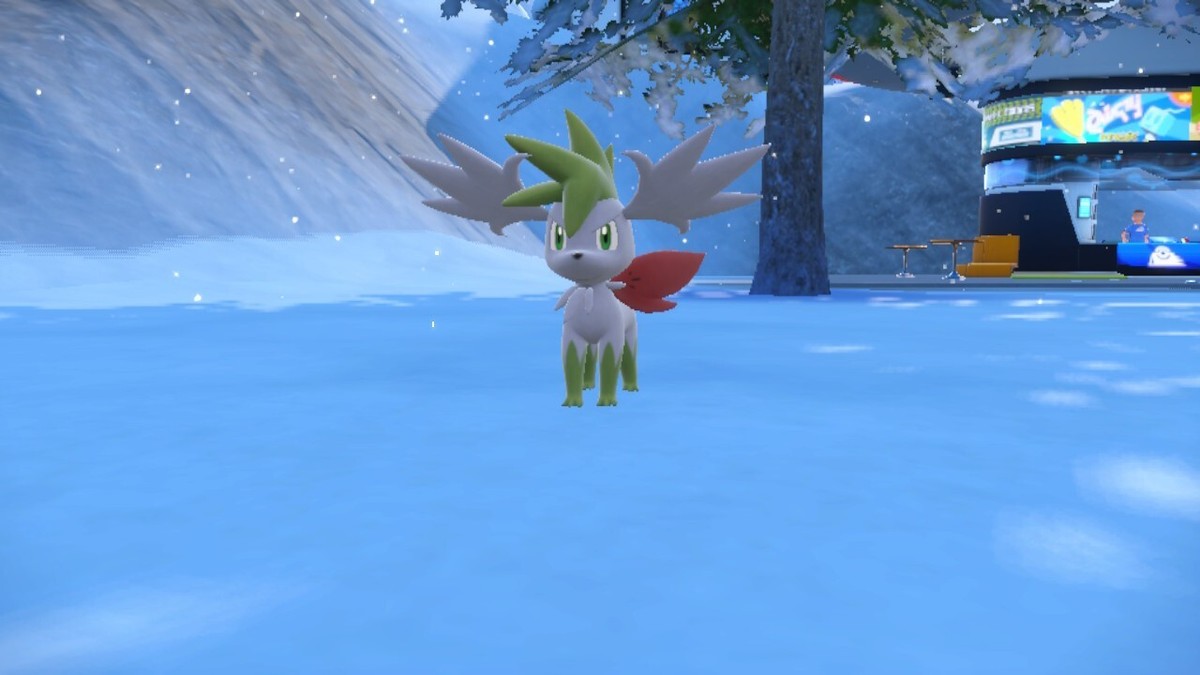 Pok&eacute;mon Scarlatto/Viola - Shaymin Forma Terra/Cielo 6IV Mitico Lucido - Regalo Misterioso