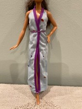 Barbie Vintage Fashion 1978 Mattel No.3641 Blue Superstar Dress