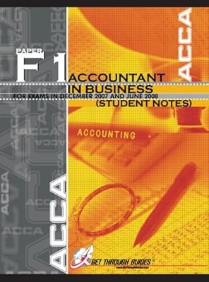 ACCA F1 Student Notes - Financial Management (New Syllabus) (ACCA - F1 Accountan