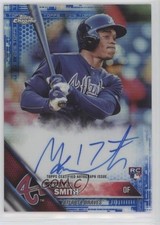 2016 Topps Chrome Rookie Blue Refractor 108/150 Mallex Smith #RA-MSM Auto i5q