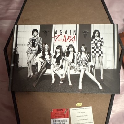 T-ARA Again Mini Album CD K-Pop genie 2013 Cardboard Sleeve Korean