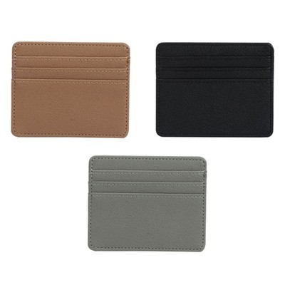 Card Holder Men s Women s Wallet PU Leather RFID Blocking Business Cards for Cas