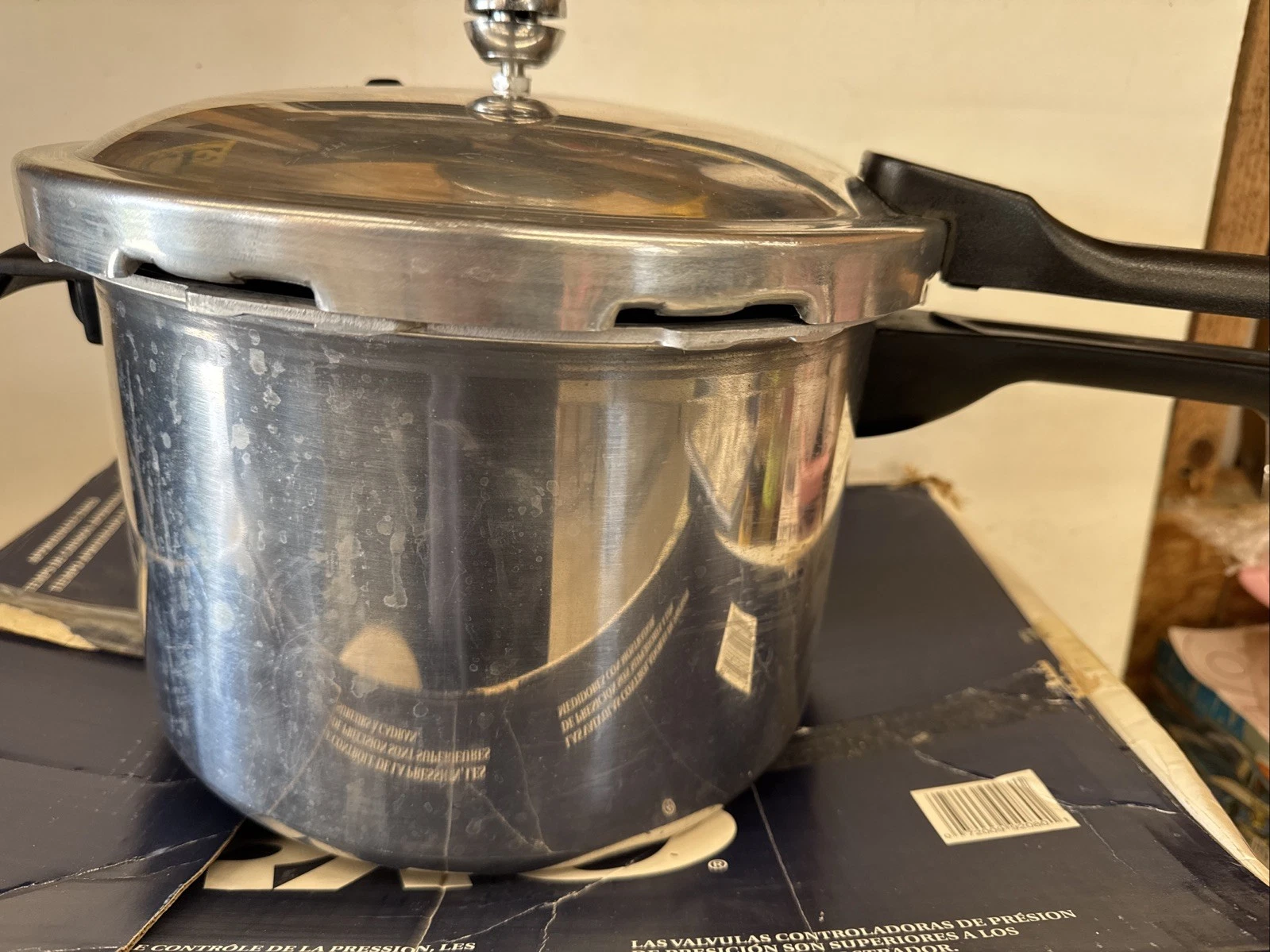 Mirro Pressure Cooker Aluminum 8 Quart Stovetop Pot 92080 Made In Brazil
Opens in a new window or ta