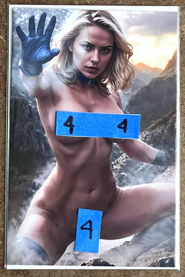 NAUGHTY Sue Storm FF Cover: Deviant Nation #26/100 w/COA (Dual Cover)