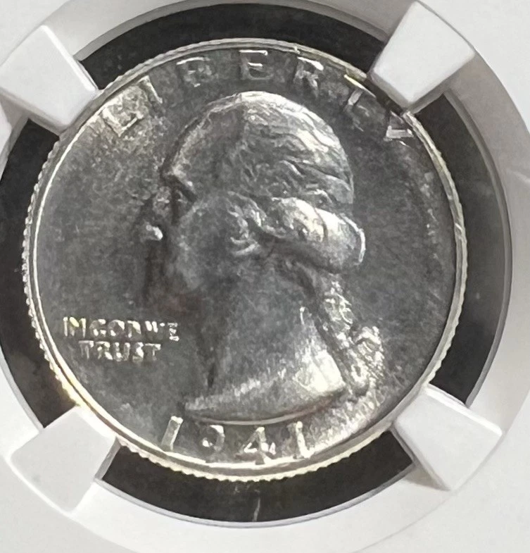 1941 WASHINGTON PROOF QUARTER PF 66 BEAUTIFUL COIN - Image 2 of 4