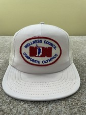 VTG Paramount Wellness Council Corporate Olympics Trucker Hat 80's - Made in USA