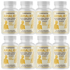 AriaLief Cognitive Function  Mental Sharpness Support Supplement - 8 Bottles