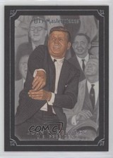 2007 UD Masterpieces Serious Black Frame 32/99 John F Kennedy #47 3c7