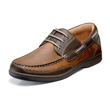 Florsheim Lakeside Moc Toe Oxford Men's Oxford 11 Wide Stone