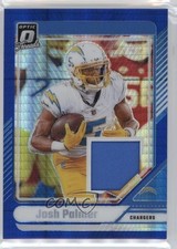 2024 Panini Donruss Optic Donruss Threads Relic Blue Hyper Prizm Josh Palmer