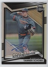 2022 Panini Elite Extra Edition Signatures Tanner Schobel #68 Auto 03j5